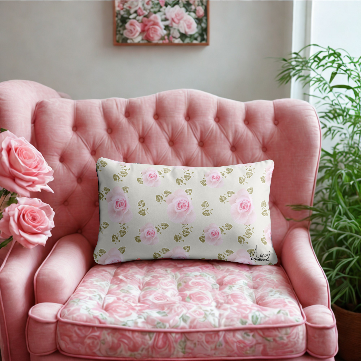 Kissenbezug "Soft Roses"