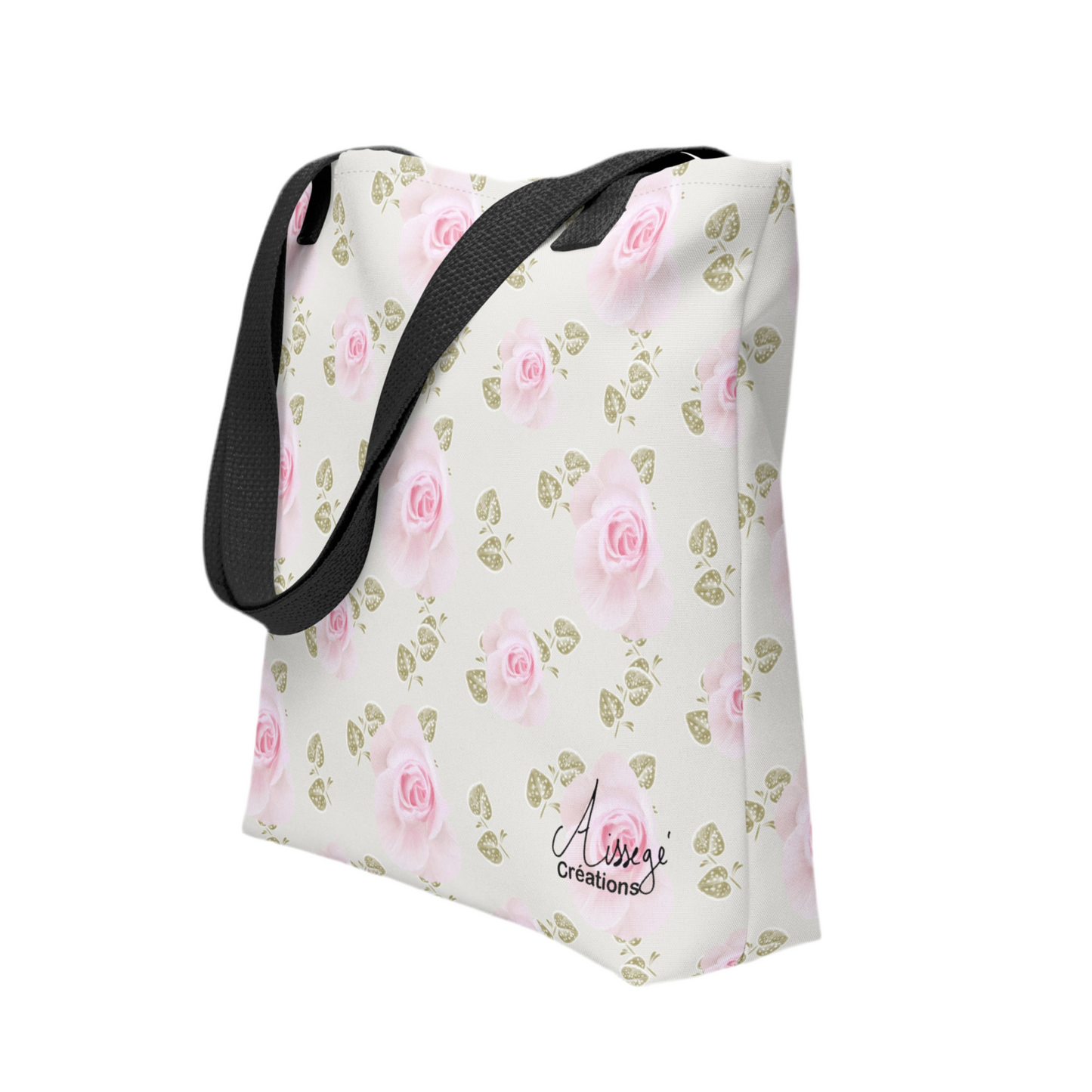 Tote bag "Roses Douceur"