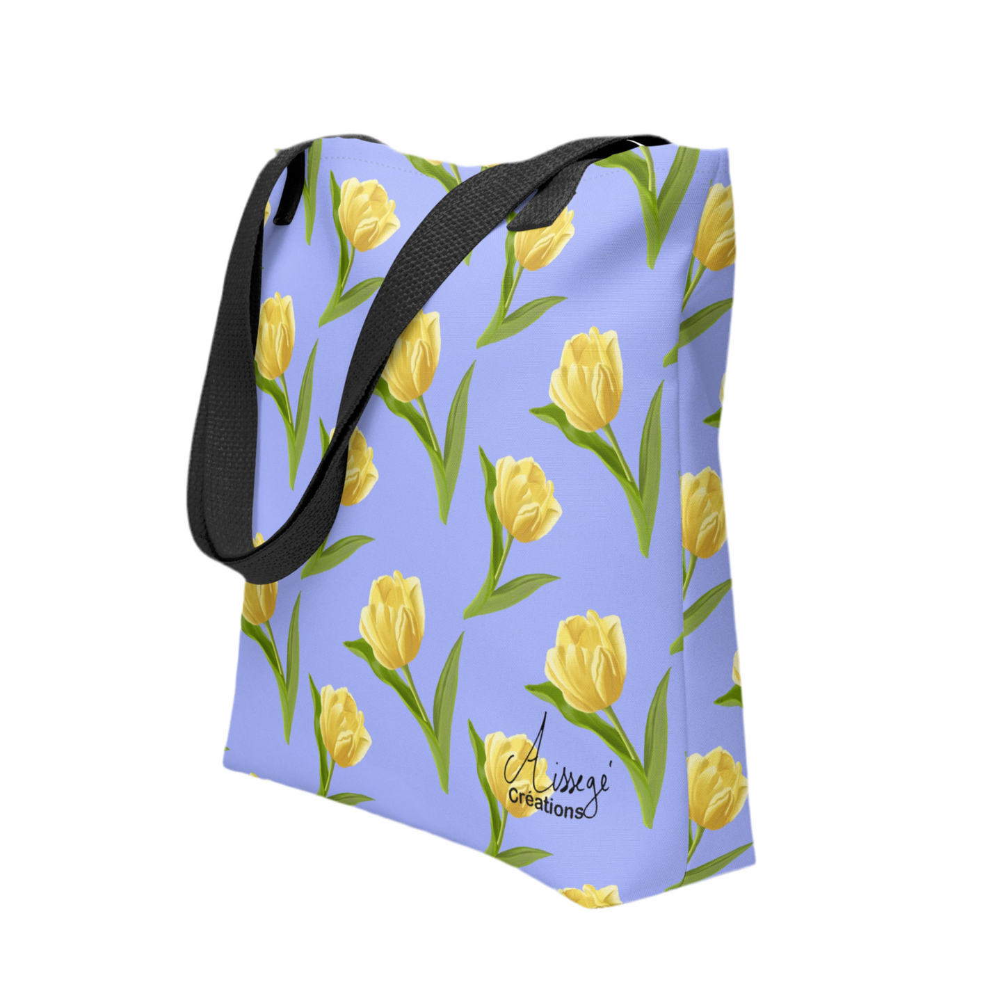 Tote bag "Les tulipes jaunes"
