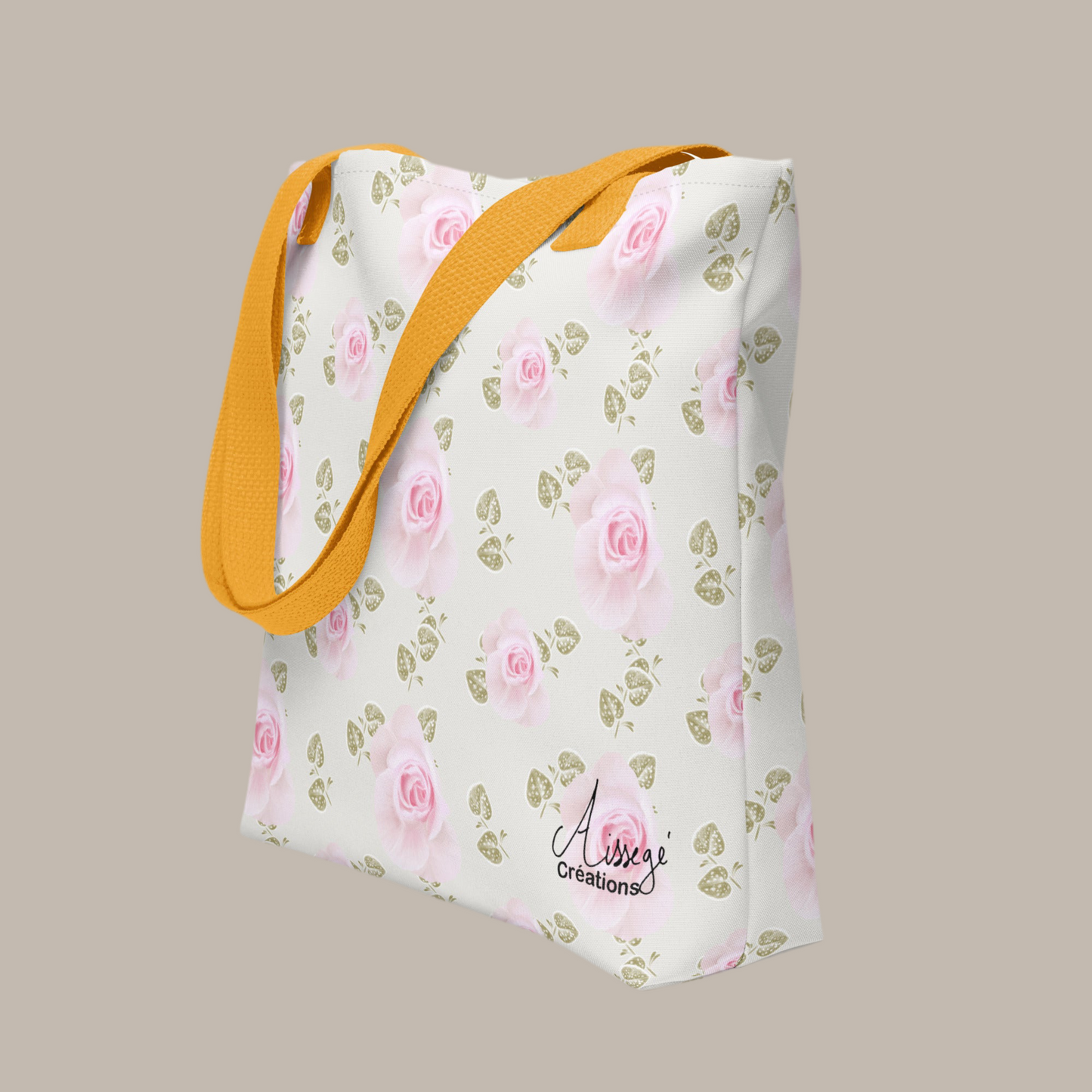 Tote bag "Roses Douceur"