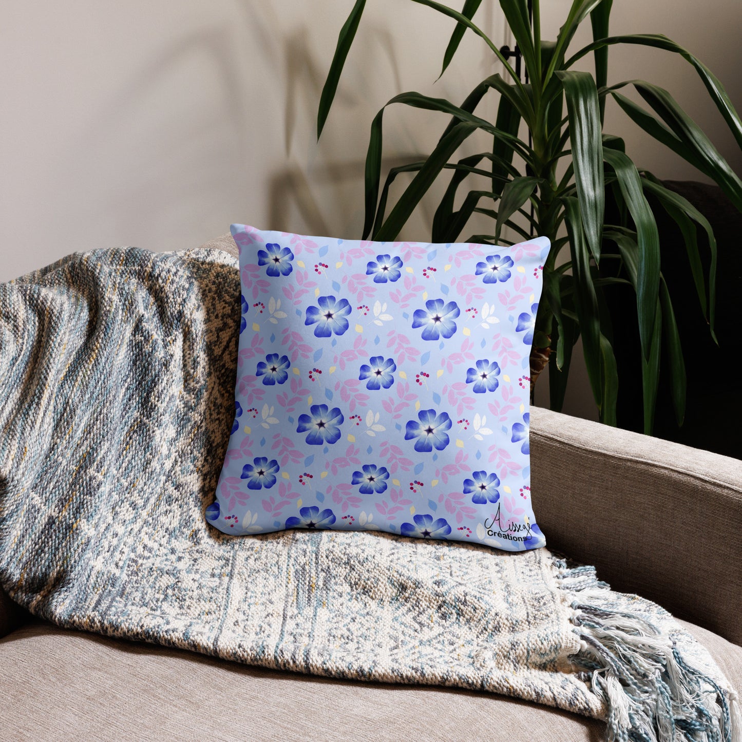 Housse de Coussin Ceratostigma