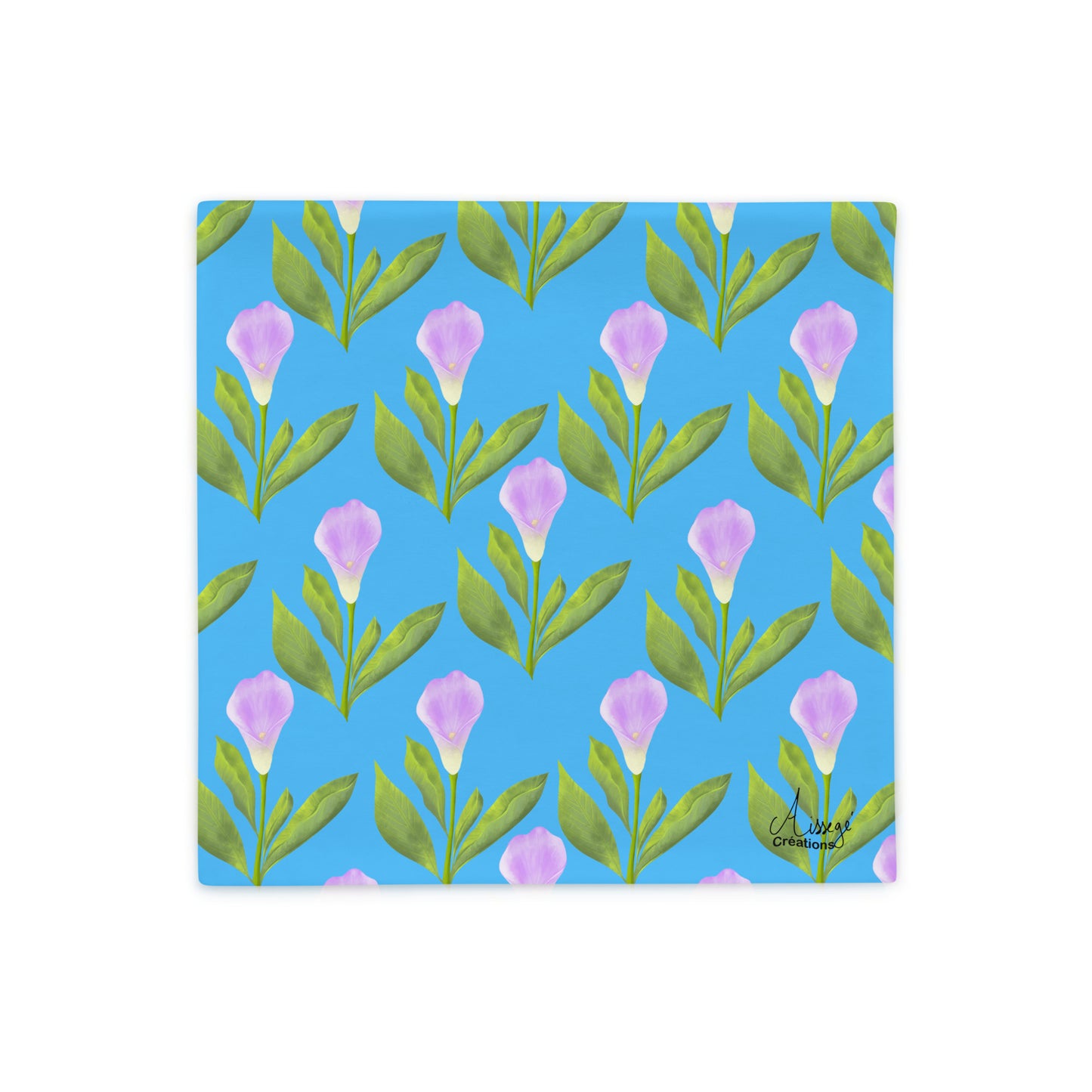 Housse de Coussin "Arums"