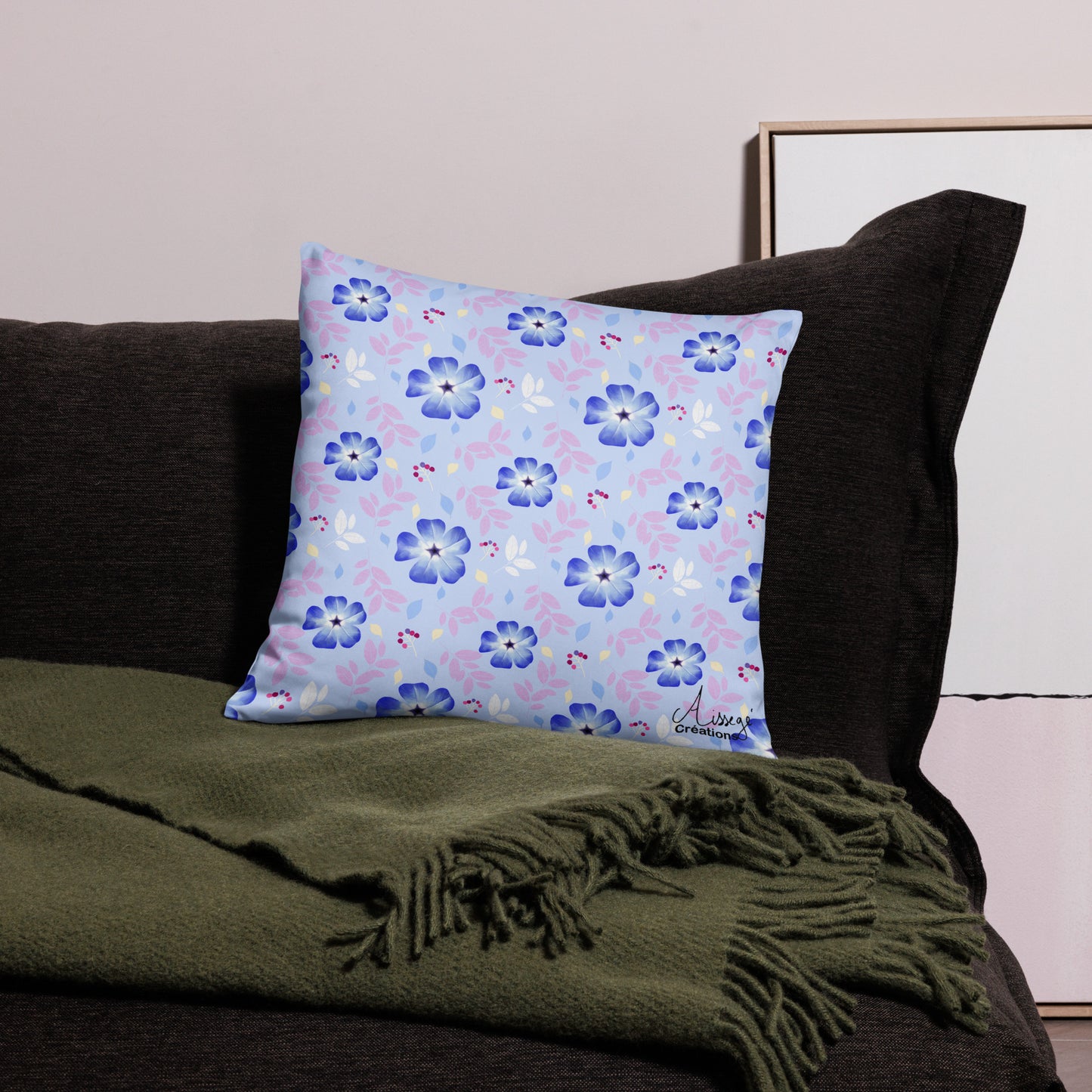 Housse de Coussin Ceratostigma