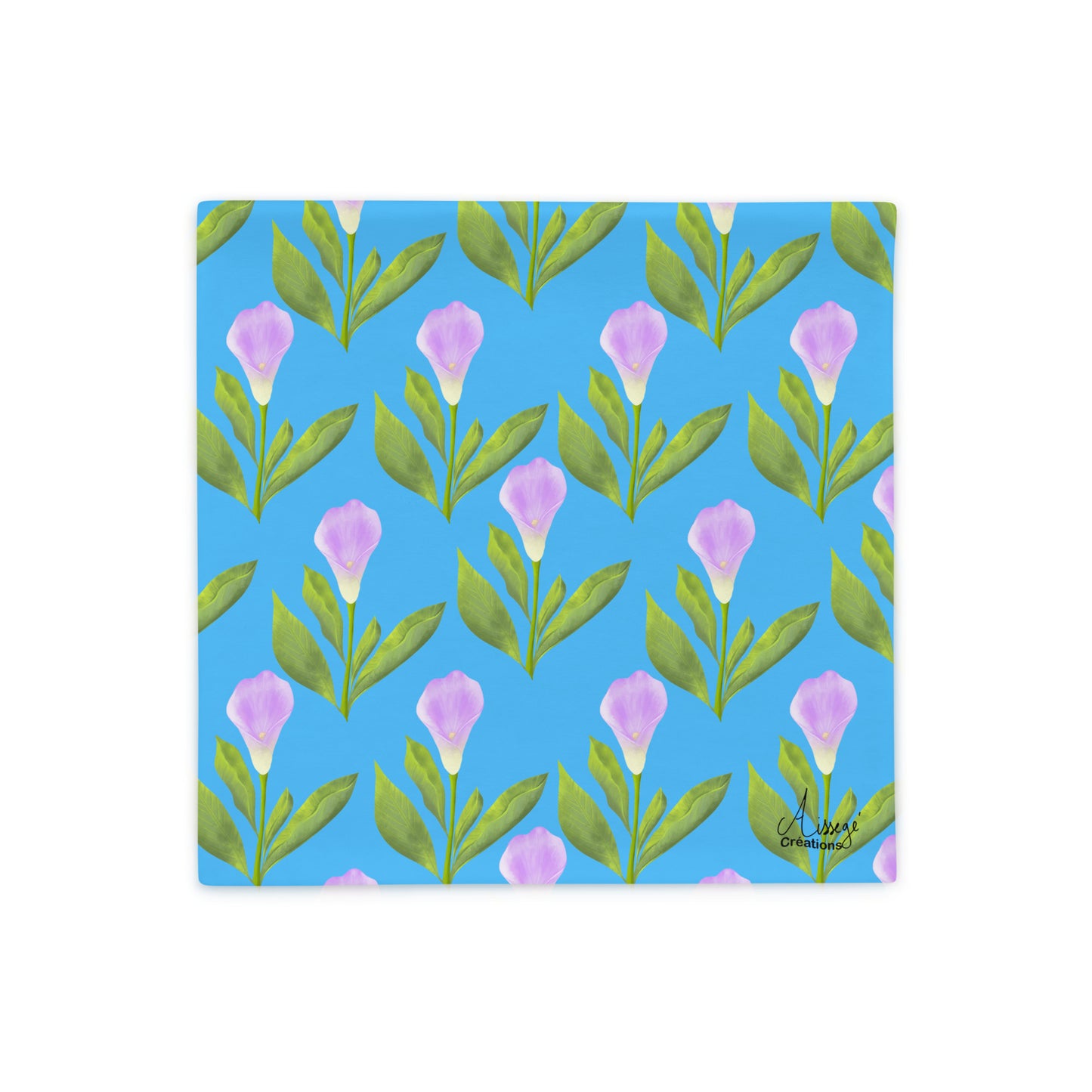 Housse de Coussin "Arums"