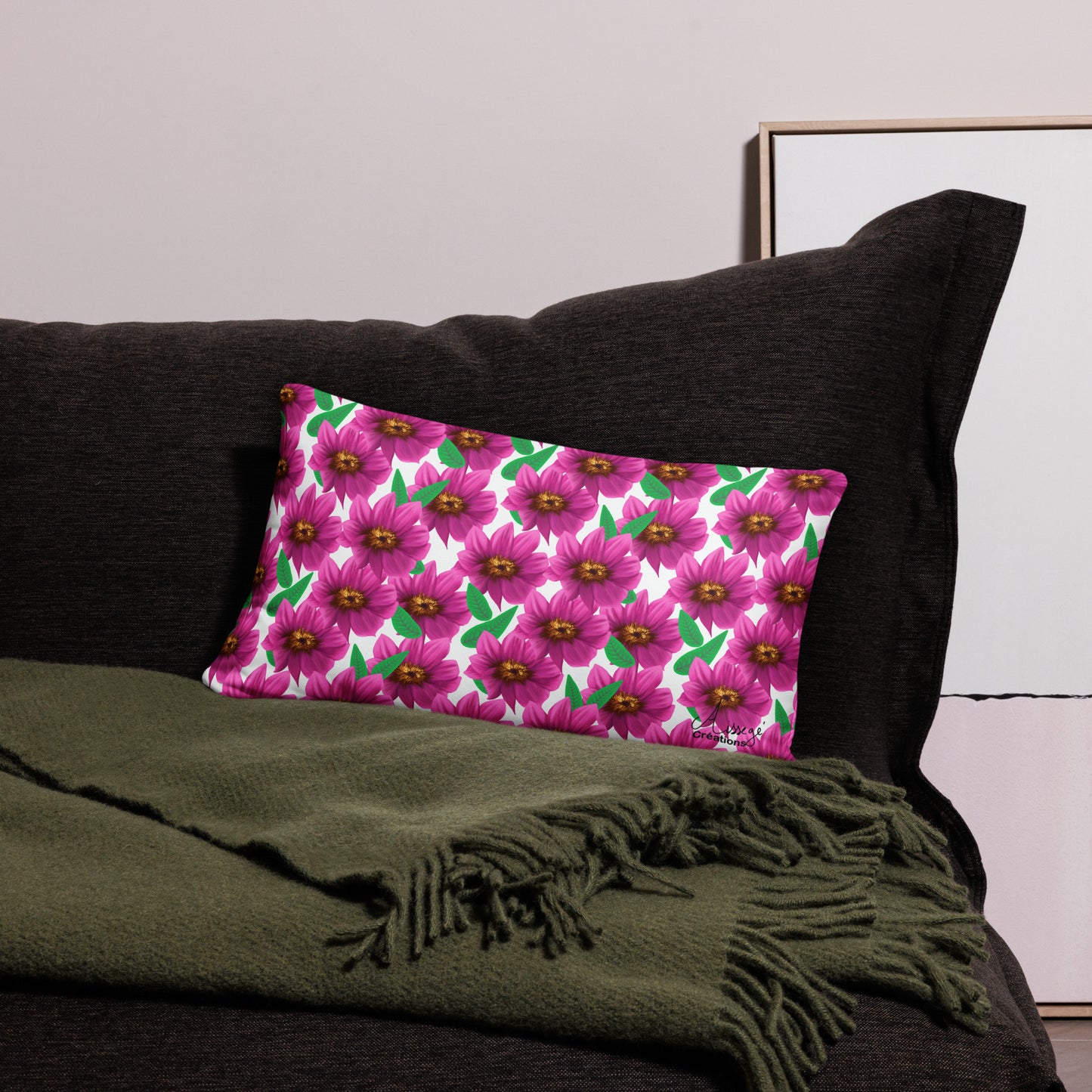 "Dalhia Printania" Cushion Cover
