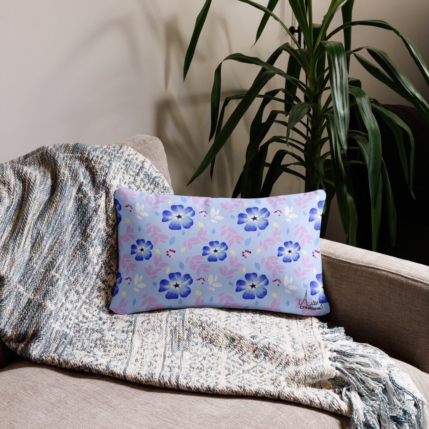 Housse de Coussin Ceratostigma