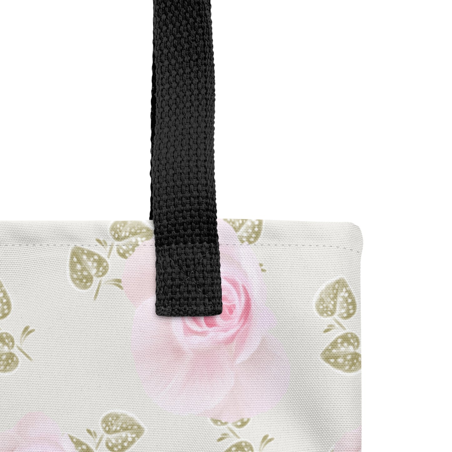 Tote bag "Roses Douceur"