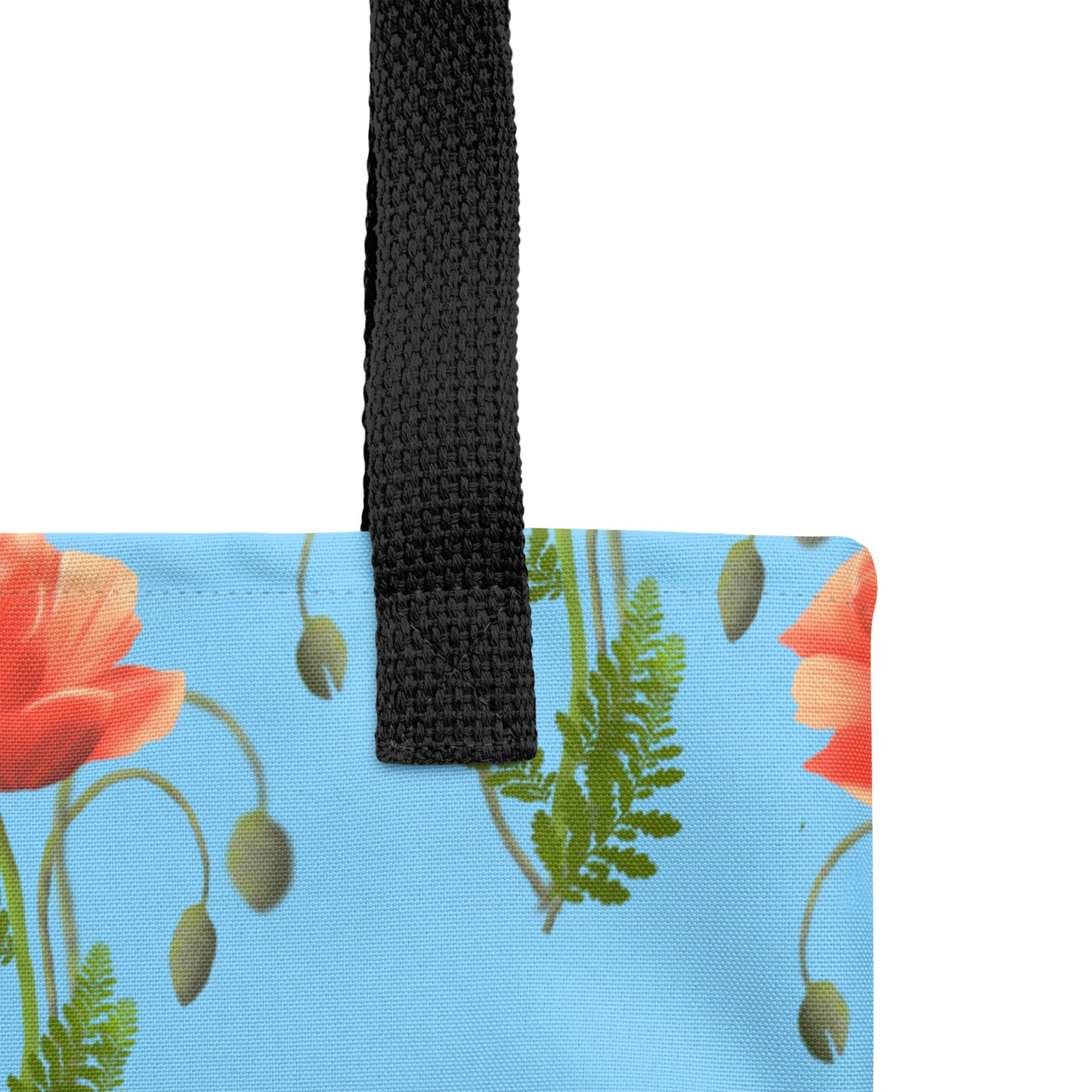 Tote bag "Coquelicots"