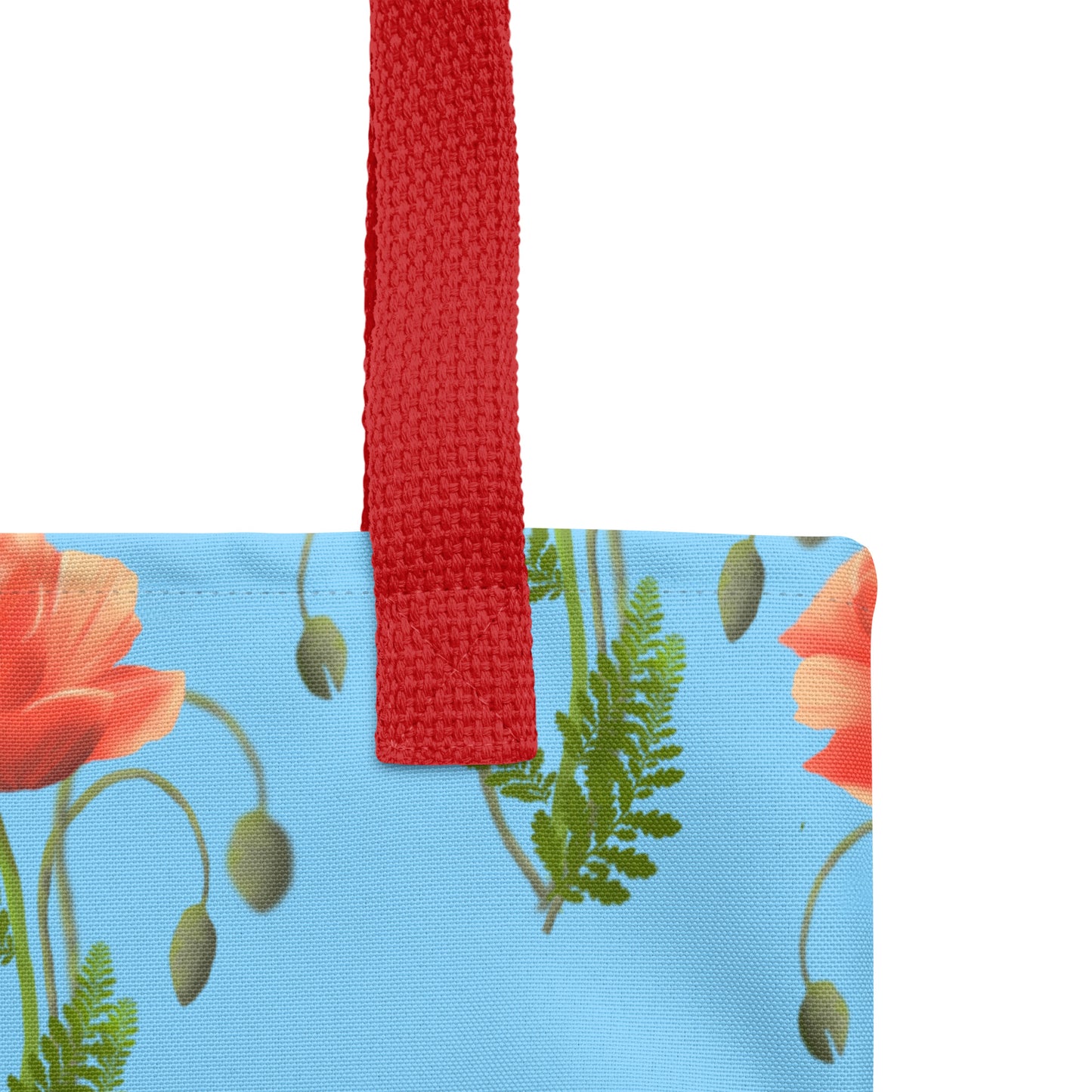 Tote bag "Coquelicots"