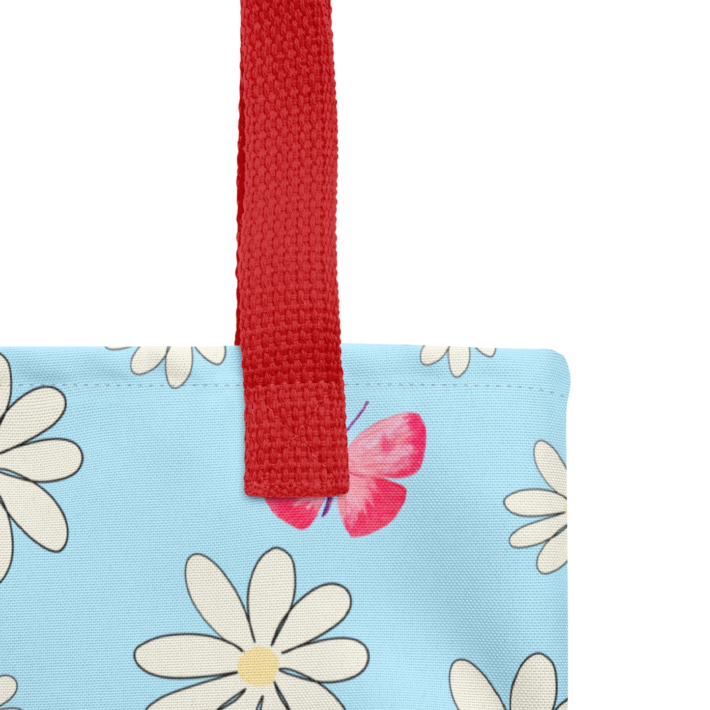"Butterflies and Daisies" Tote Bag