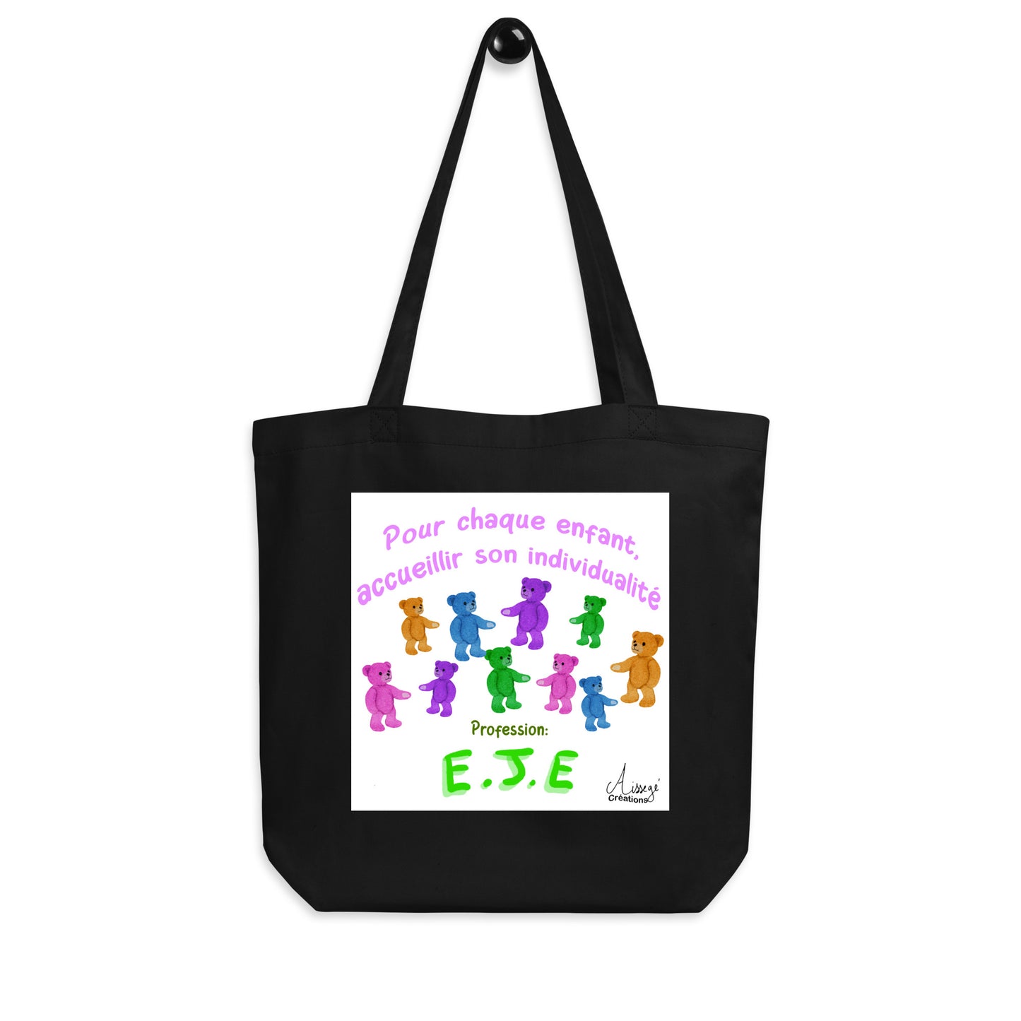 Organic Tote Bag "Individualized Reception 1, EJE"