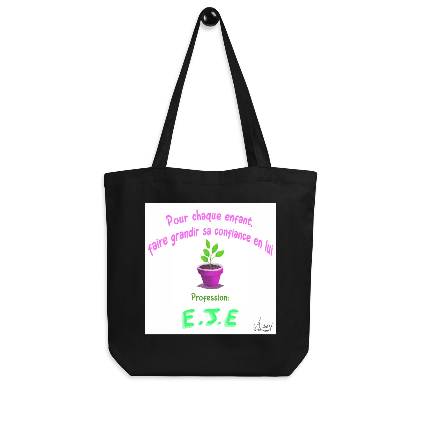 Organic Tote Bag "Self-Confidence, EJE"