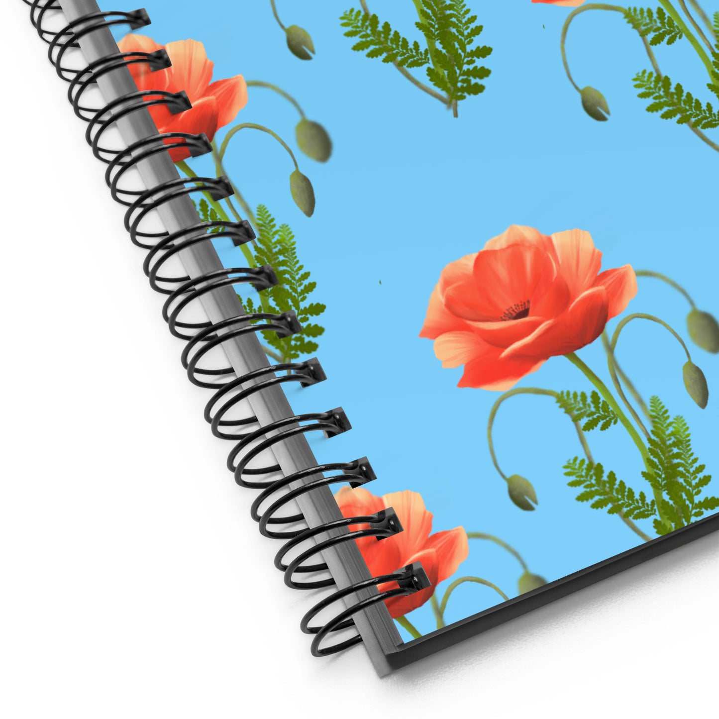 Carnet à spirale "Coquelicots"