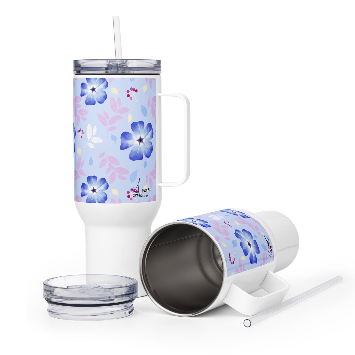Mug avec anse "Ceratostigma"