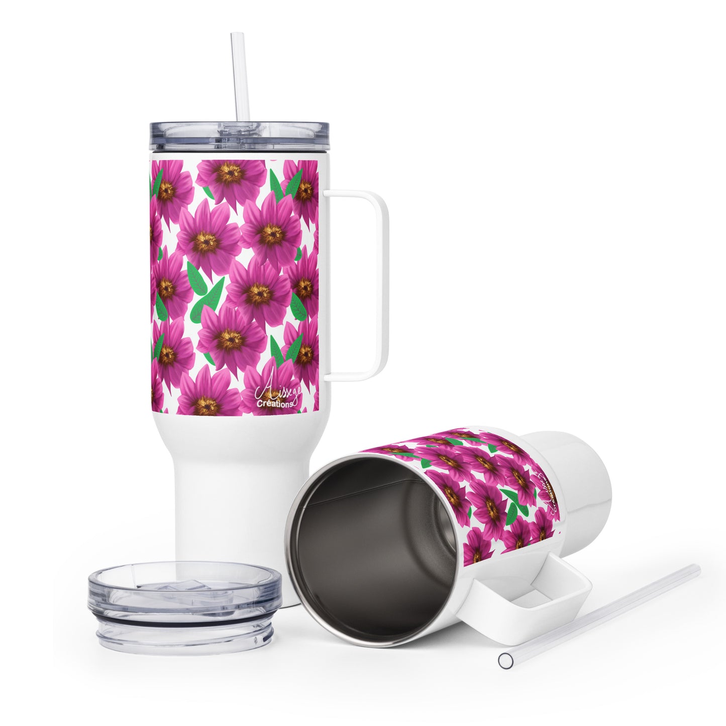 Mug avec anse "Dahlia Printania"