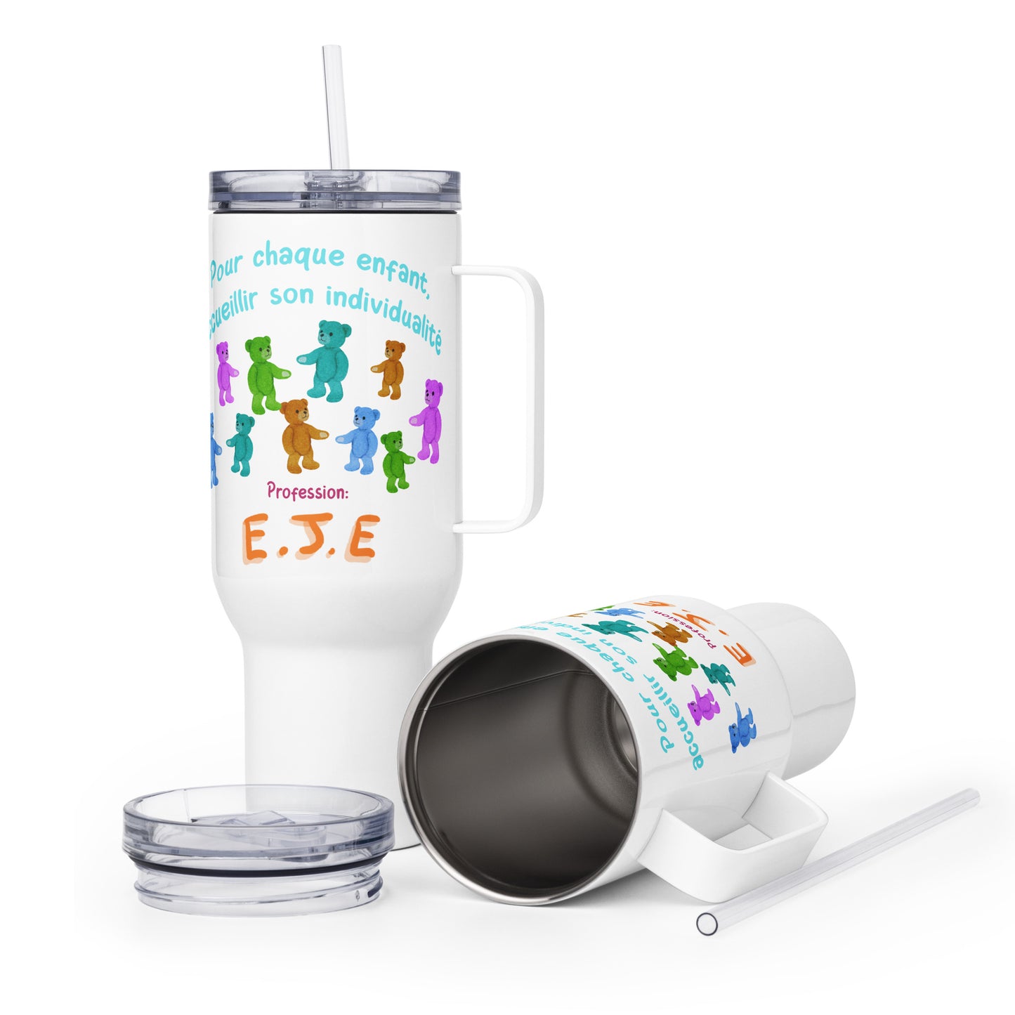 Mug avec anse " accueil individualisé 1, EJE"