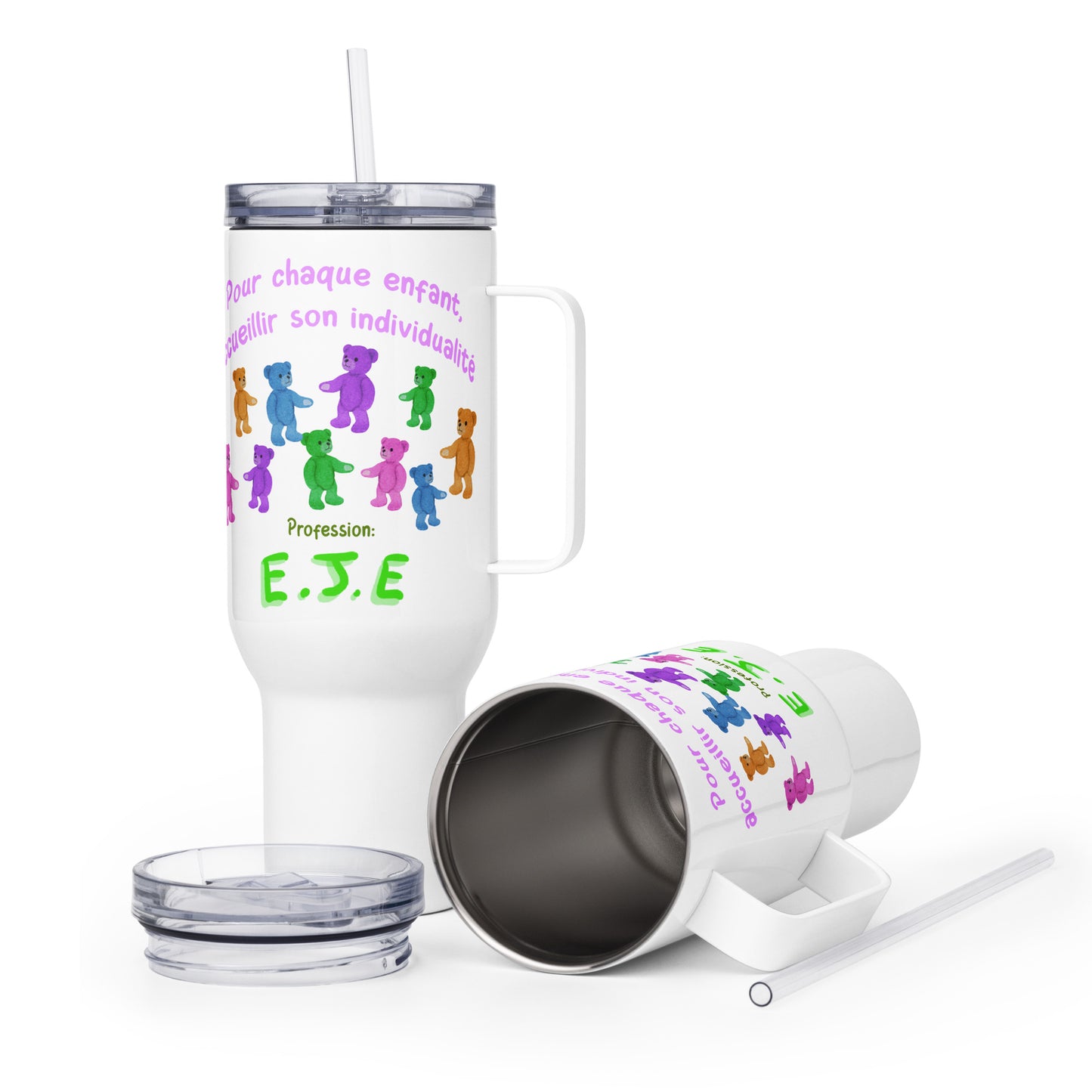 Mug avec anse " accueil individualisé 2, EJE "