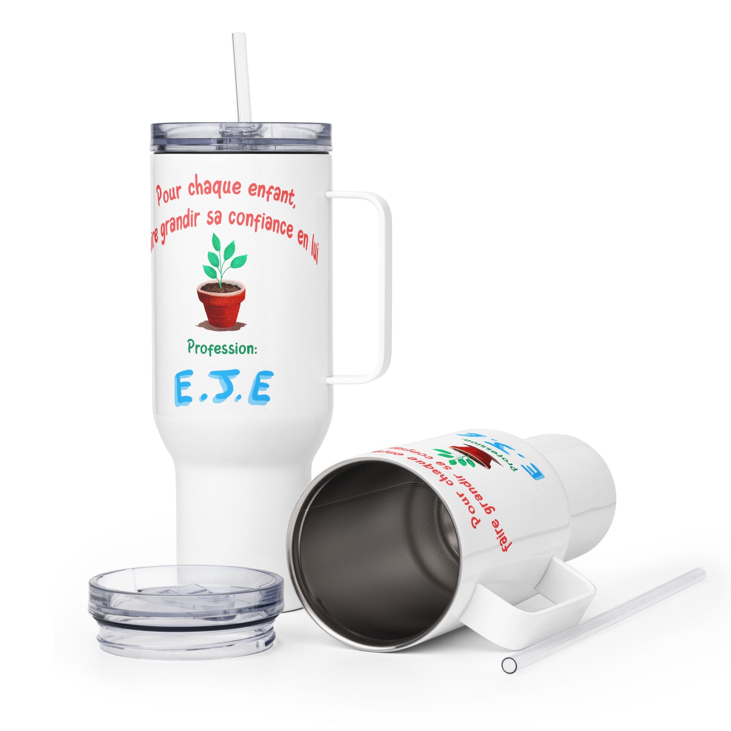 Mug with handle "Self-confidence, EJE"