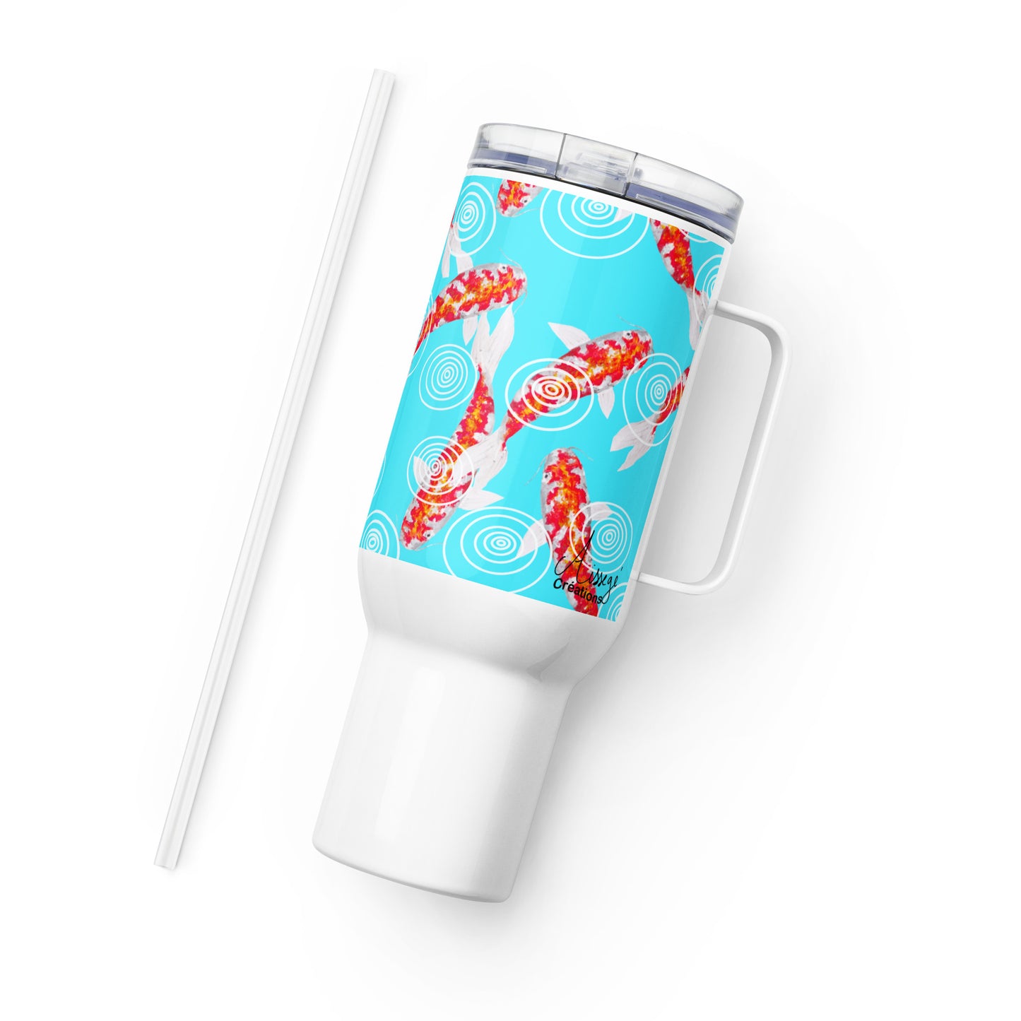 Mug with handle "Japanese basin"