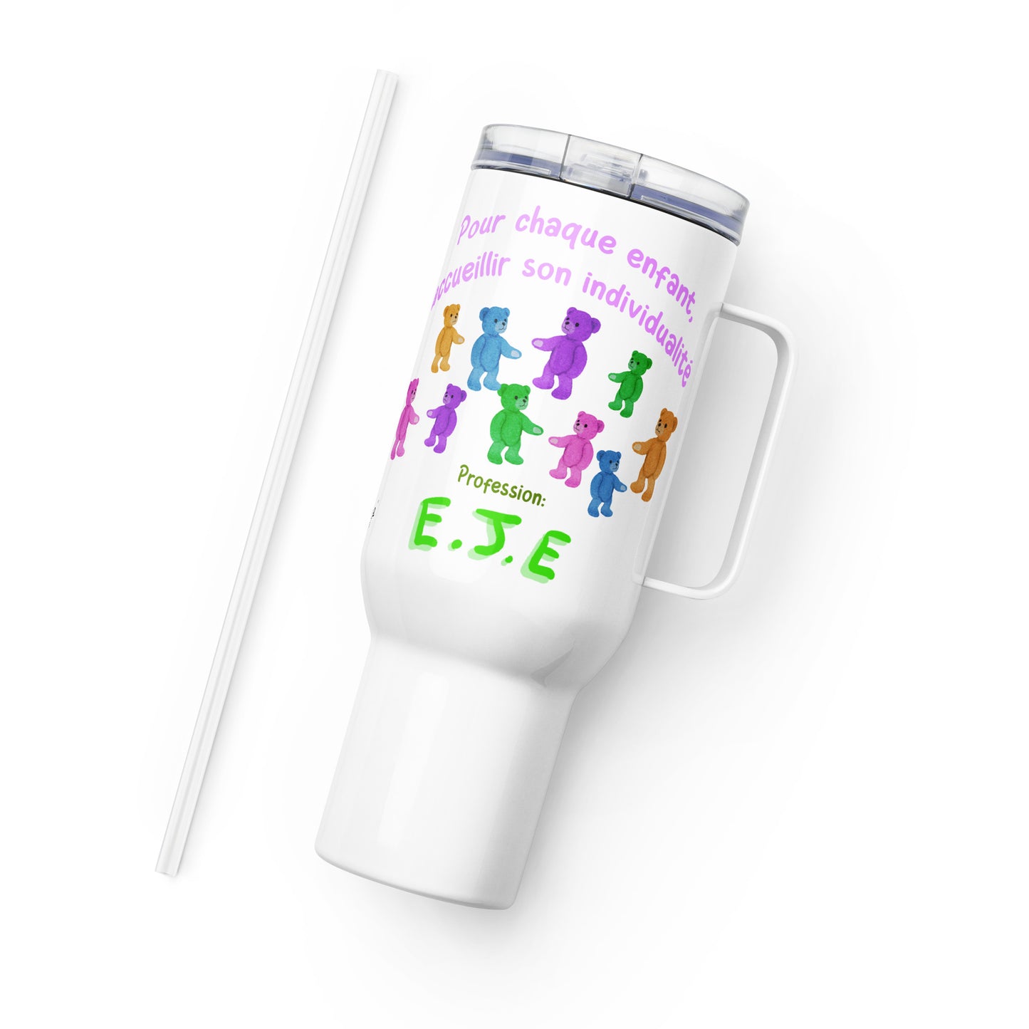 Mug avec anse " accueil individualisé 2, EJE "