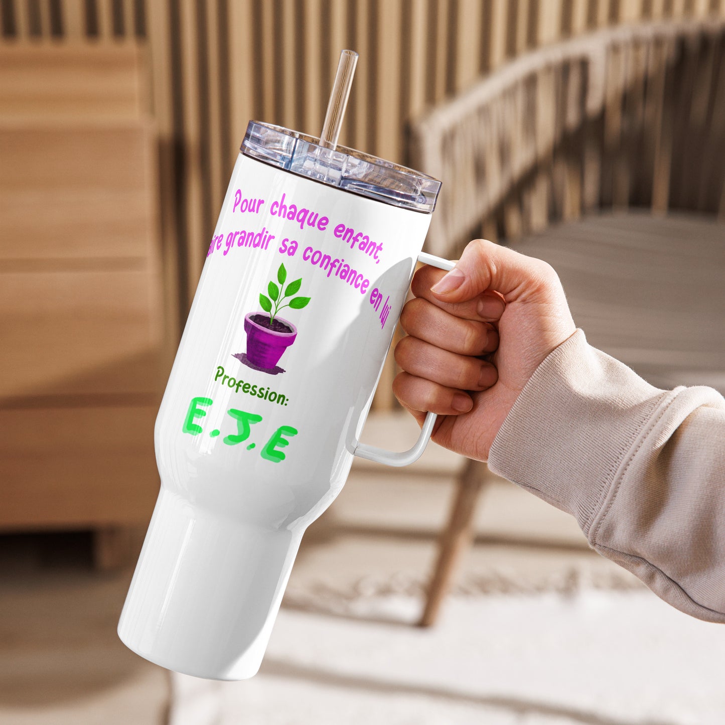 Mug avec anse "Confiance en soi 2, EJE"