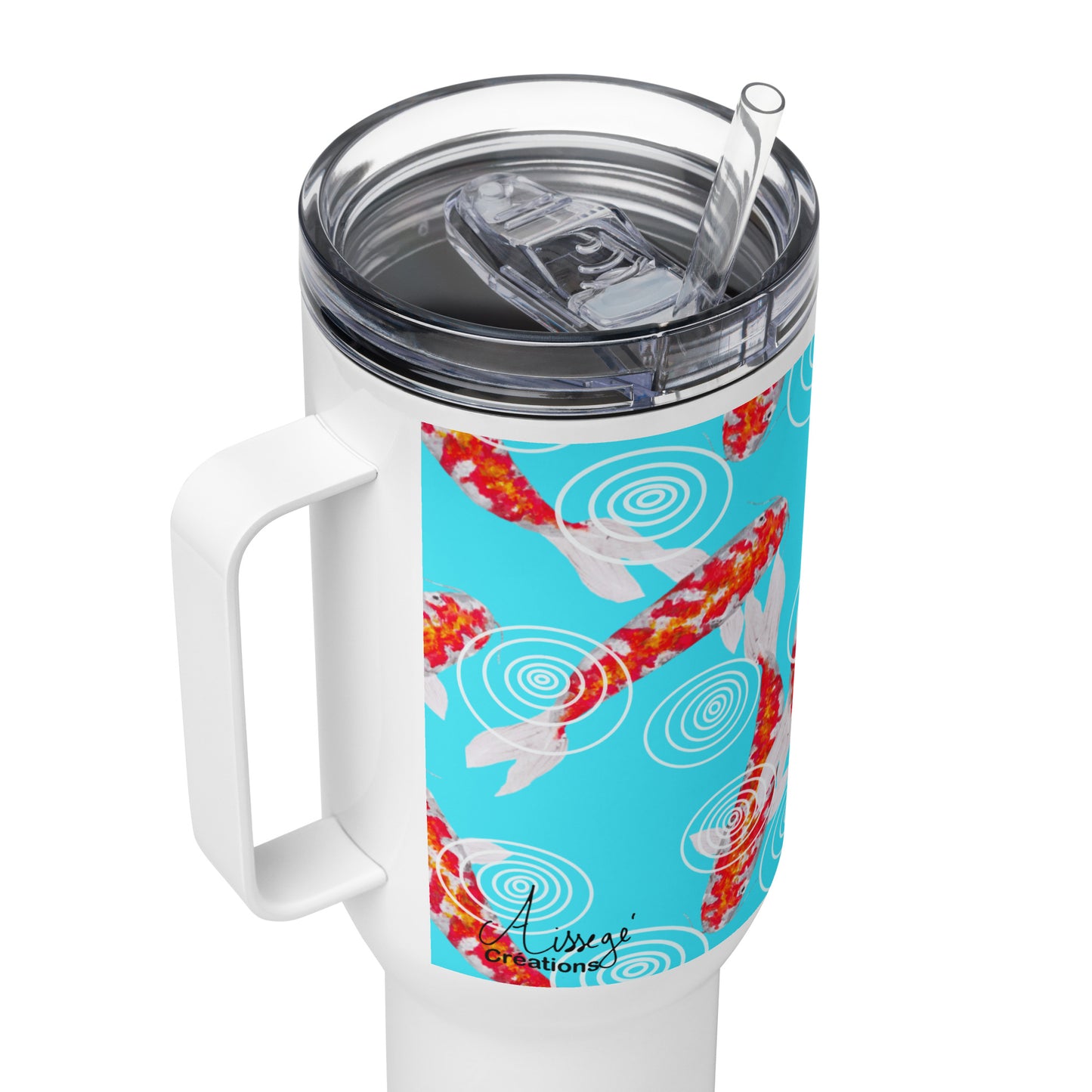 Mug with handle "Japanese basin"