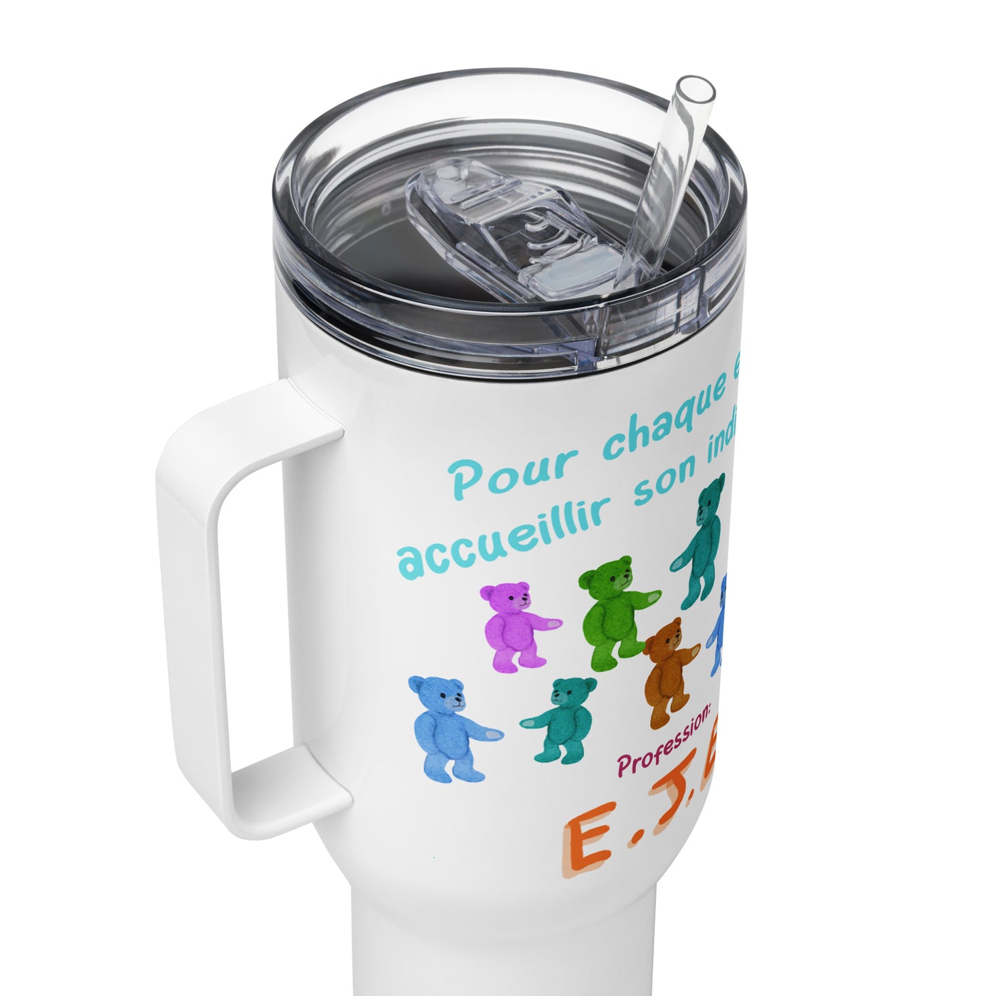 Mug avec anse " accueil individualisé 1, EJE"
