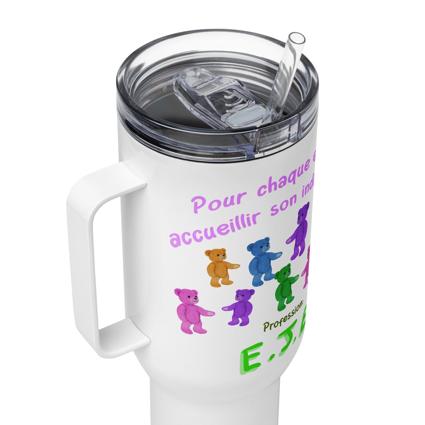 Mug avec anse " accueil individualisé 2, EJE "