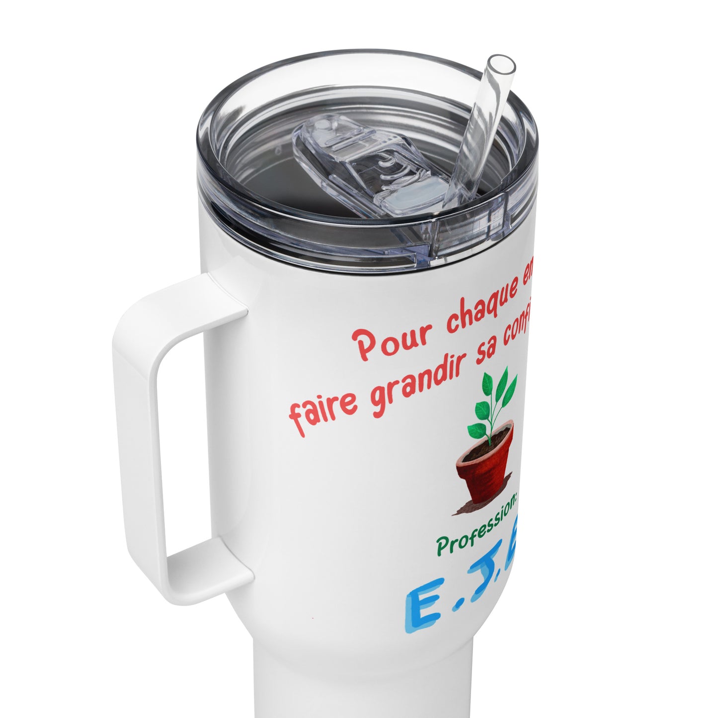 Mug with handle "Self-confidence, EJE"