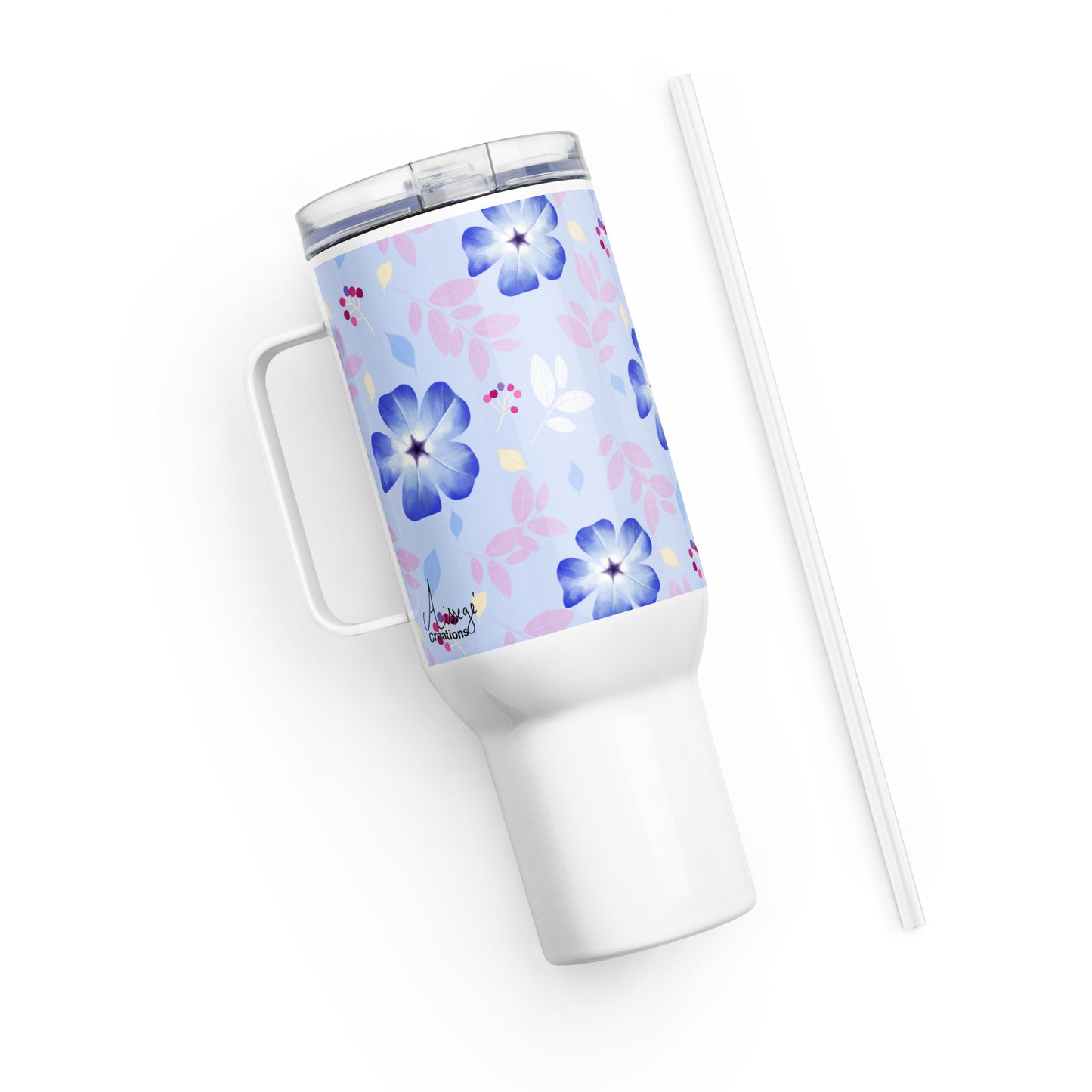 Mug avec anse "Ceratostigma"