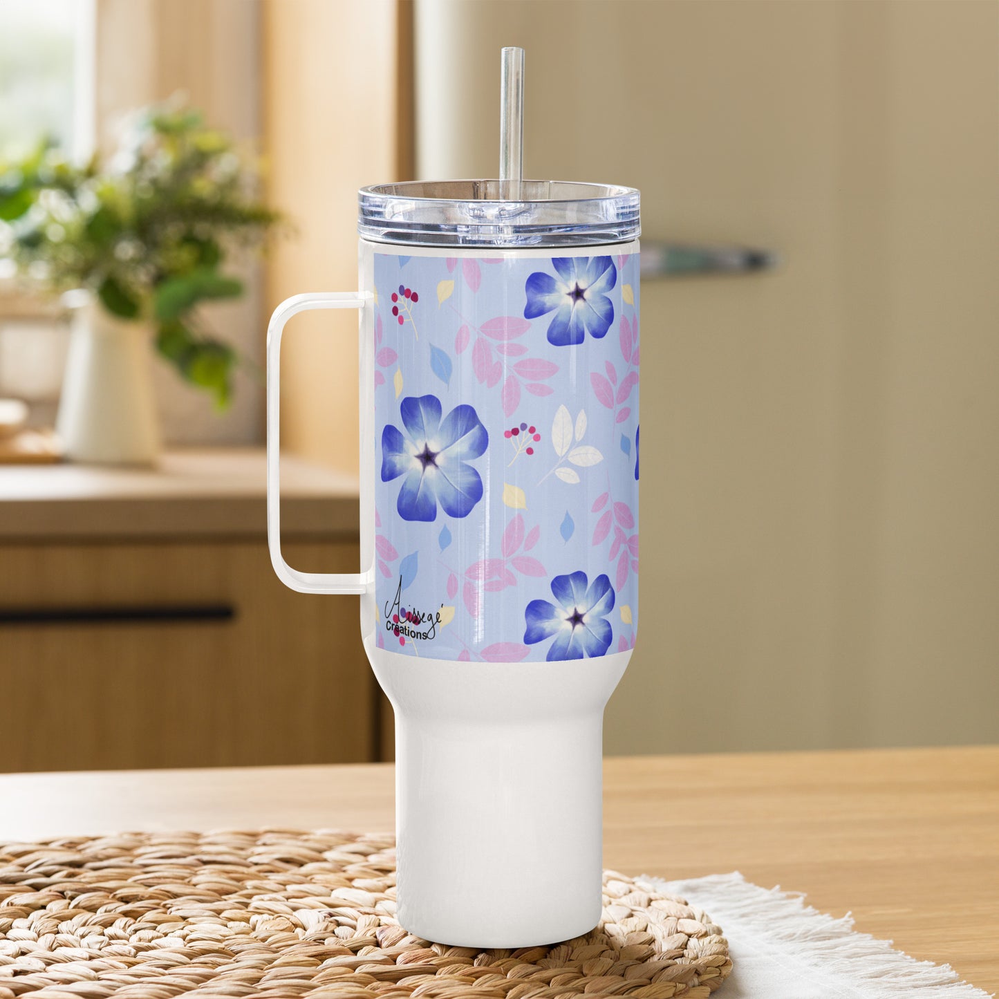 Mug avec anse "Ceratostigma"