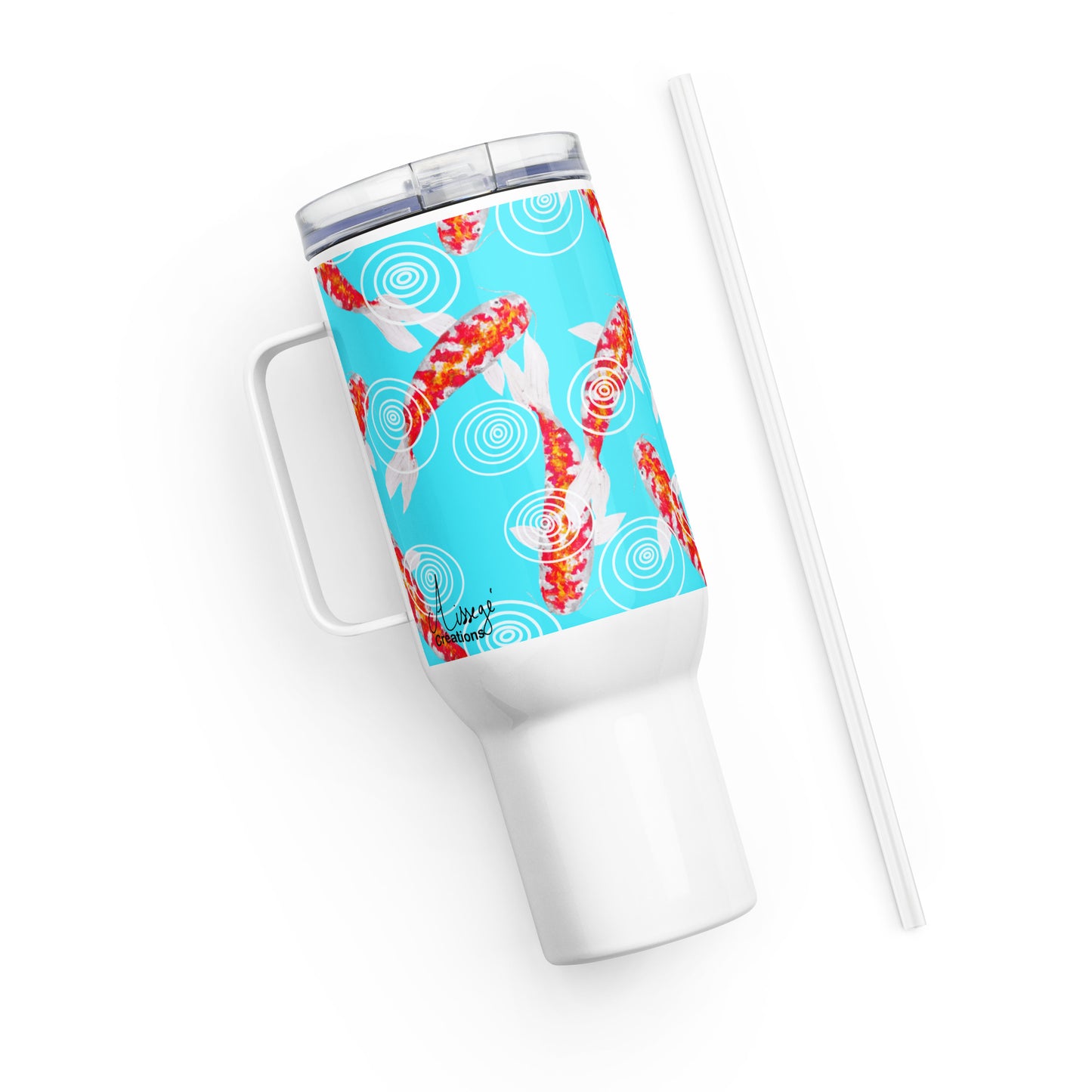 Mug with handle "Japanese basin"