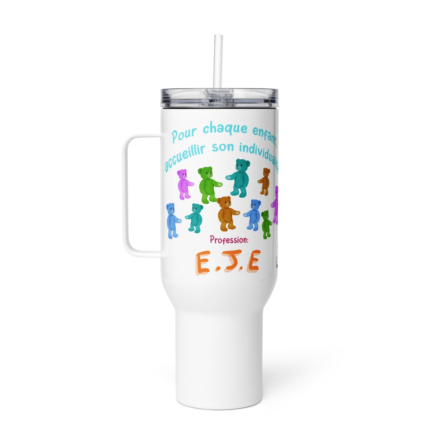 Mug avec anse " accueil individualisé 1, EJE"