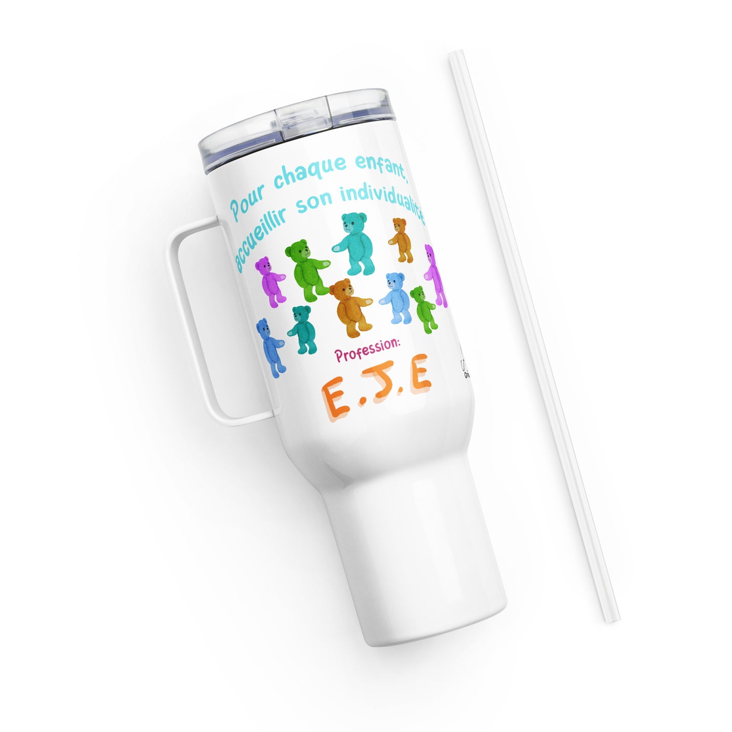 Mug avec anse " accueil individualisé 1, EJE"