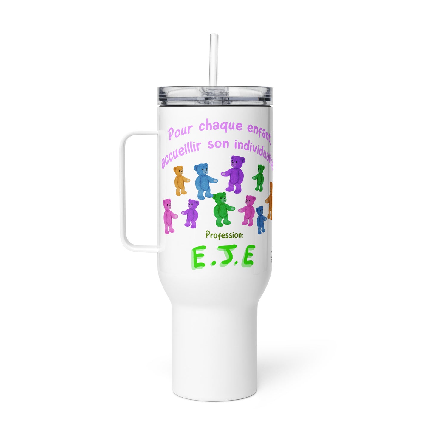 Mug avec anse " accueil individualisé 2, EJE "