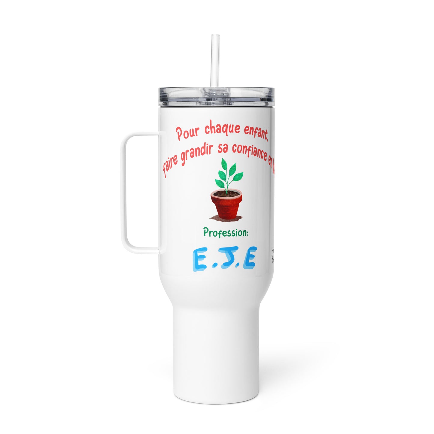 Mug with handle "Self-confidence, EJE"