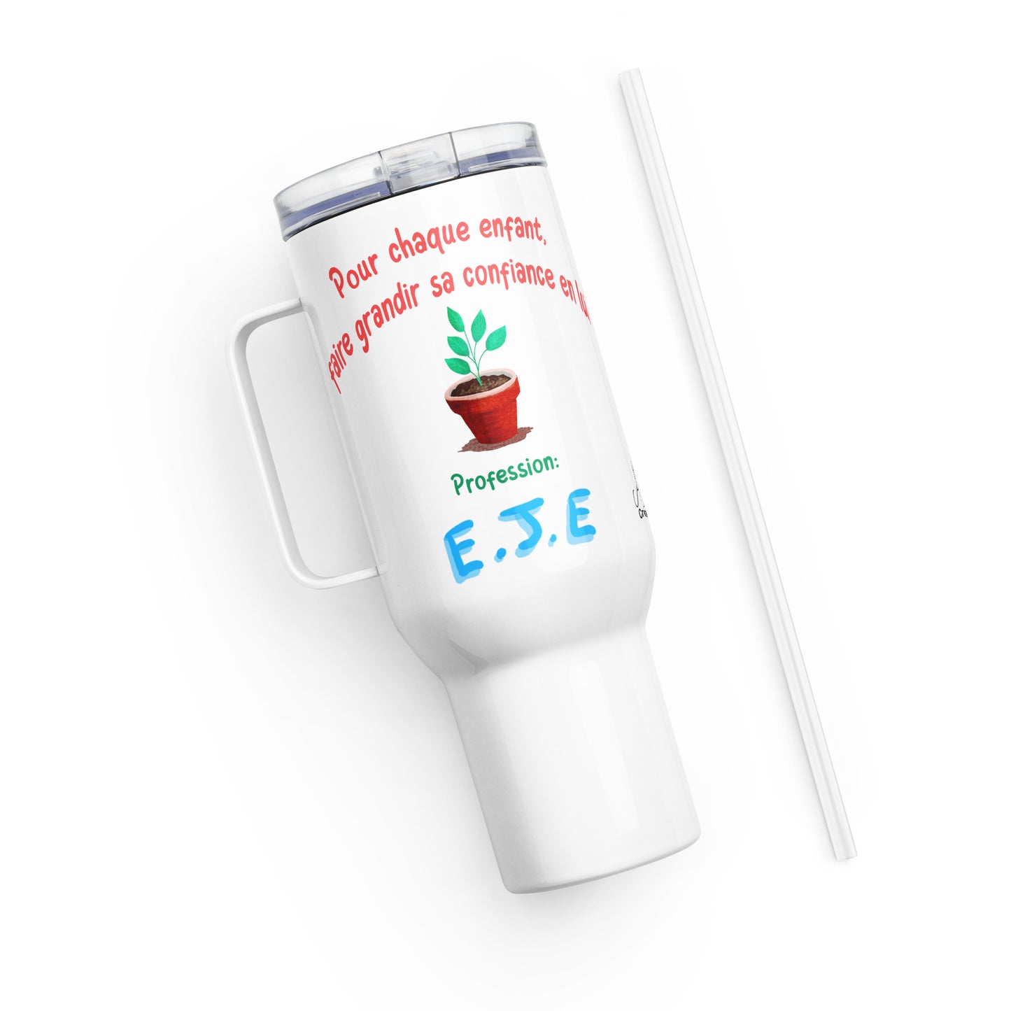 Mug with handle "Self-confidence, EJE"