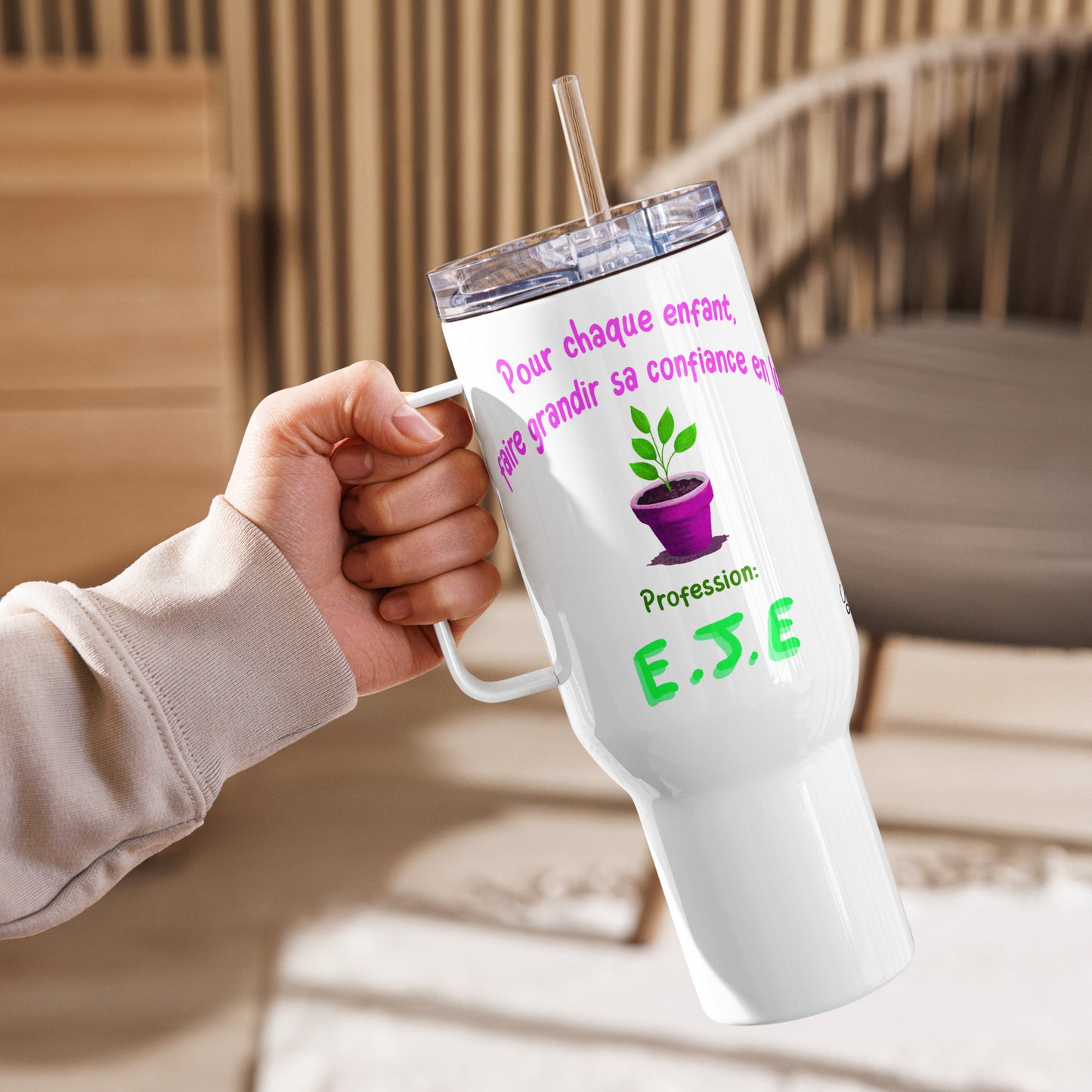 Mug avec anse "Confiance en soi 2, EJE"