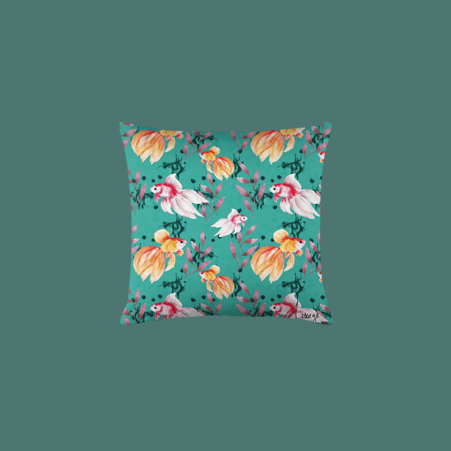 Coussin Classique "Poissons voile"