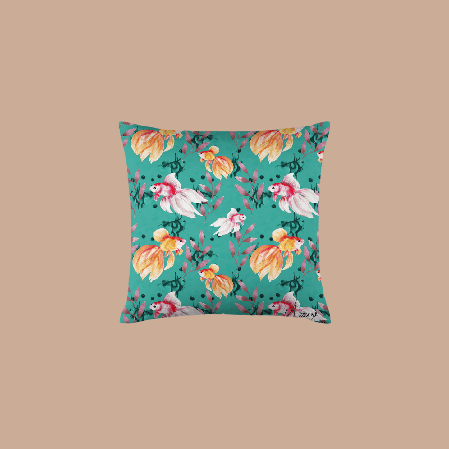 Coussin Classique "Poissons voile"