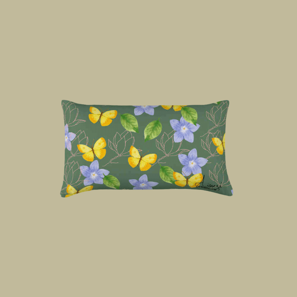 Coussin Classique "Printemps vert"