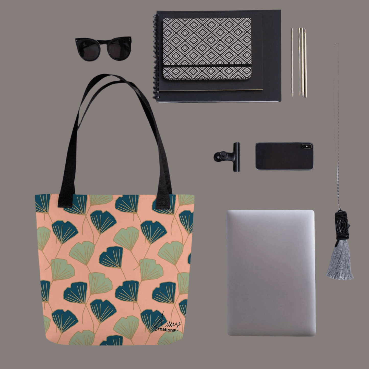 Tote bag "Ginkgo"