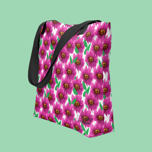 Tote bag "Dalhia Printania"