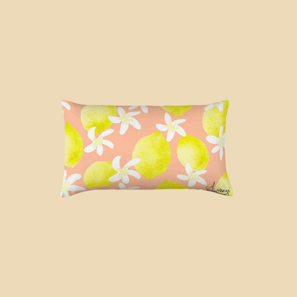 Classic Cushion “Tart Lemons”