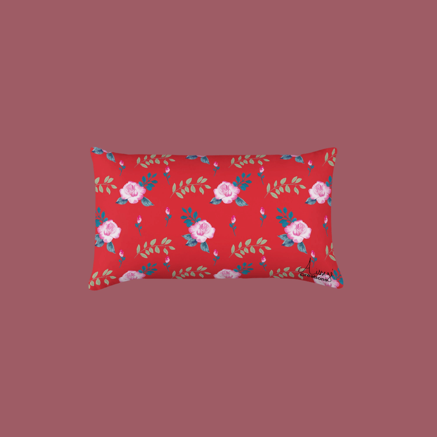 Coussin Classique "Roses du jardin"