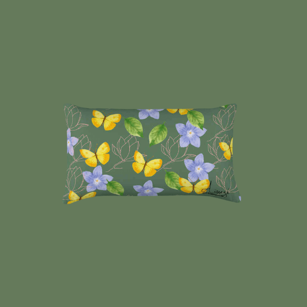 Coussin Classique "Printemps vert"