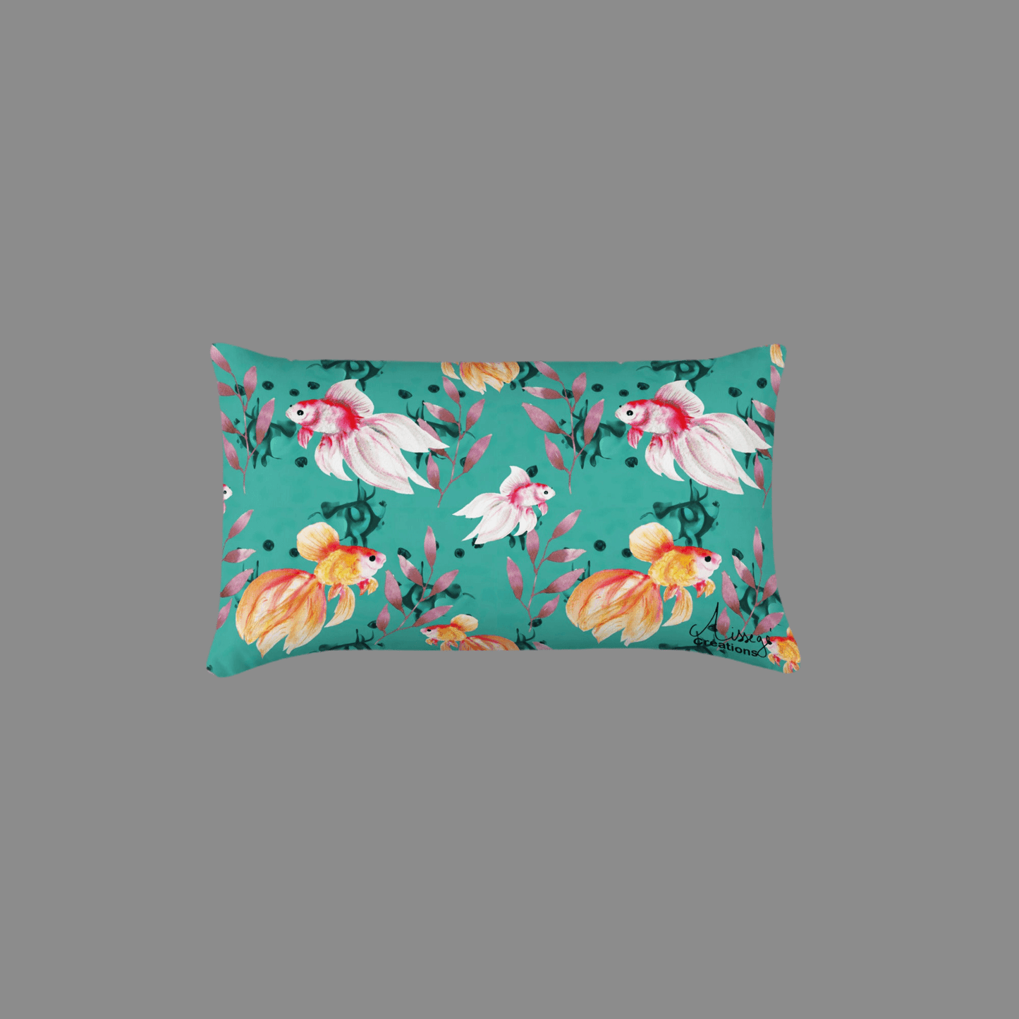 Coussin Classique "Poissons voile"