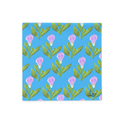Housse de Coussin "Arums"