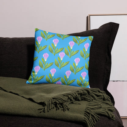Housse de Coussin "Arums"