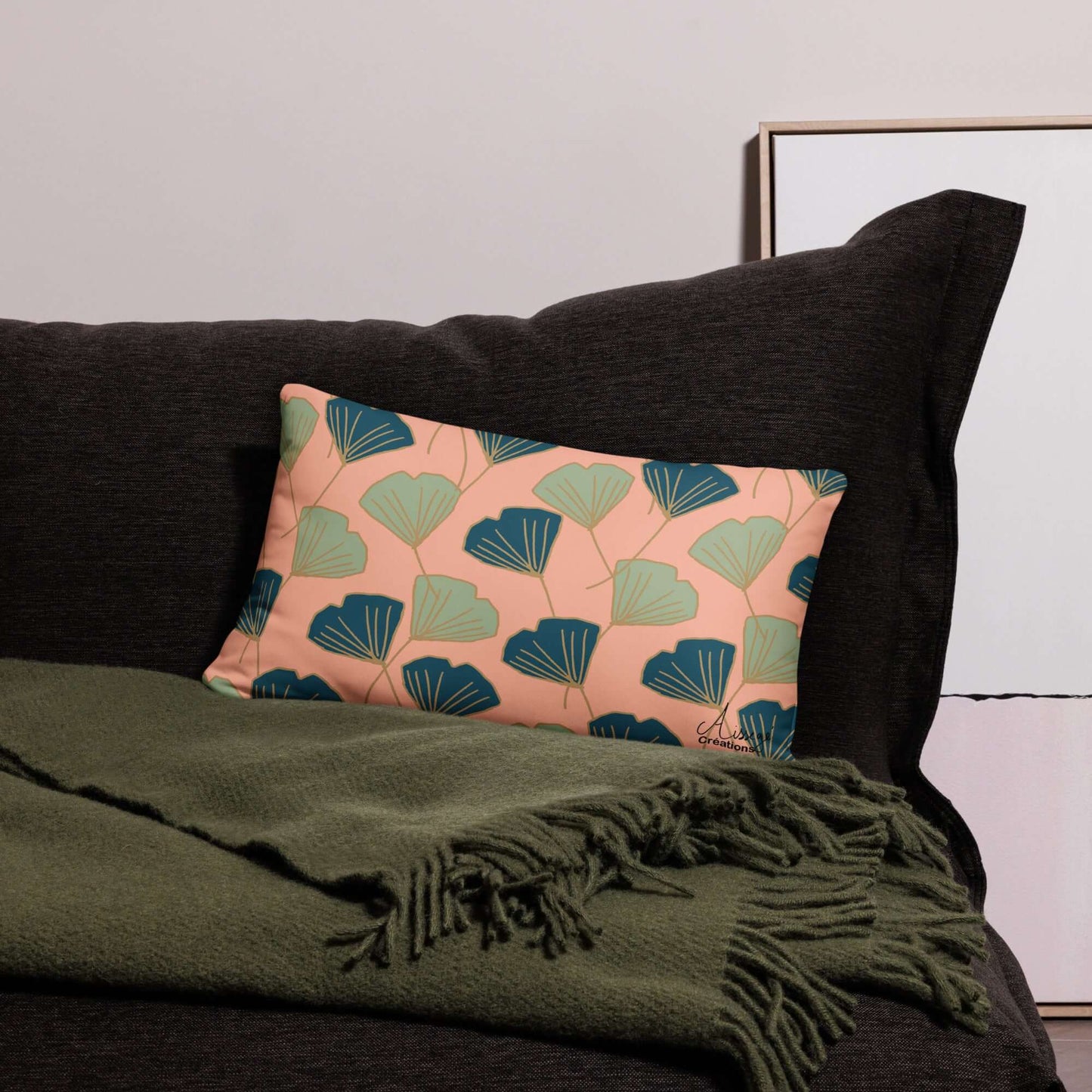 Housse de Coussin "Ginkgo"